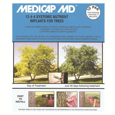 Medicap MD 10 PAK Tree Food 3/8" Diameter Implant 012162040107 1216204010
