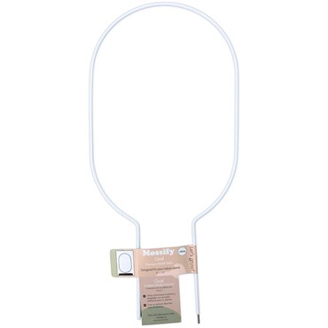 Mossify Trellis Oval White