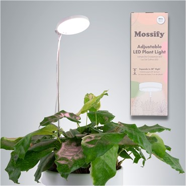 Mossify 28" Adjustable LED Plant Light White