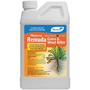 Monterey Quart Remuda Grass and Weed Killer 41% Glyphosate