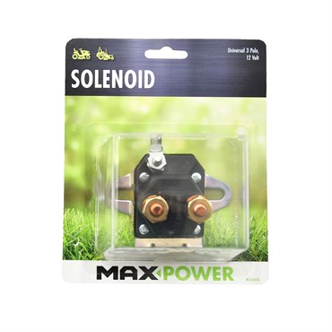 Maxpower Universal 3 Pole Solenoid for Briggs and Stratton, MTD, Cub Cadet, Troy Bilt Mowers Replaces OEM No. 725-0530, 925-0771