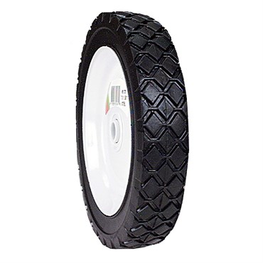 Maxpower 7" x 1.50" Steel Wheel with 1/2" Bore, 1-3/8" Offset and Diamond Tread