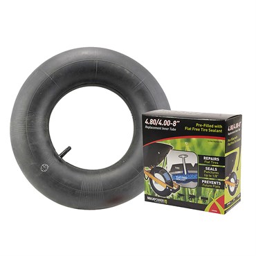 Maxpower 8" Flat Free Quick-Seal Replacement Inner Tube Pre-filled with Flat Free Tire Sealant