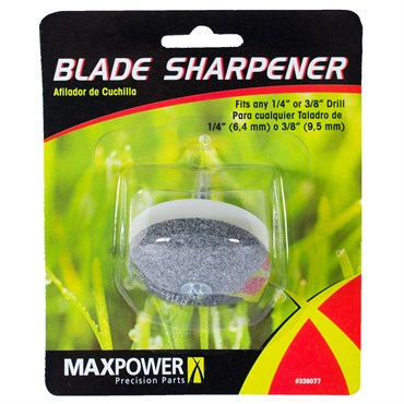 Maxpower Blade Sharpener for use with 1/4" or 3/8" Electric Drill