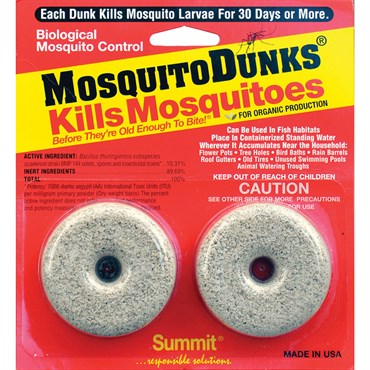 Summit Mosquito Dunks 2/cd B.t. Var. Israelensis
