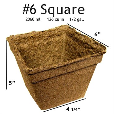 Summit Cow Pot #6 Square Loose (108/CS)