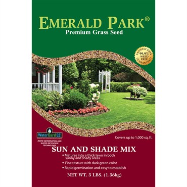 Emerald Park 3# Sun & Shade (Keywords: Scotts Classic Grass Seed Turf Builder SC18225 SC17183 )
