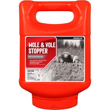 Mole & Vole Stopper 5lb Canister Repellent Shaker Granules
