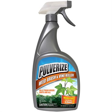Pulverize 32oz Weed Brush & Vine Killer Trigger Bottle Ready to Use