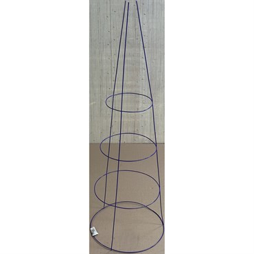 Midwest Wire Works 42" Tomato Cage Purple Wave 4 Ring 3 Leg