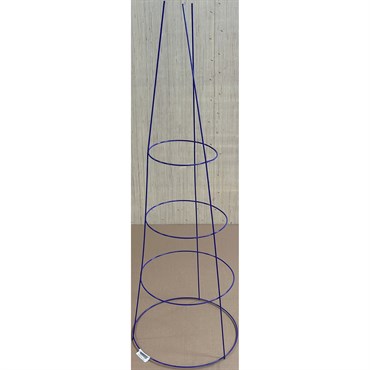 Midwest Wire Works 42" Heavy Duty Tomato Cage Purple 4 Ring 3 Leg