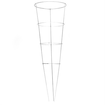 Midwest Wire Works 42" Extra Heavy Duty Tomato Cage 4 Ring 3 Leg