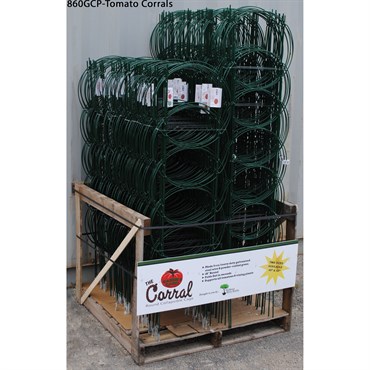 Midwest Wire Works 120pc Tomato Corral Combo Green