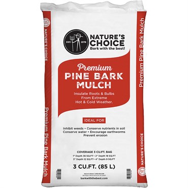 NC 3cf Pine Bark Mulch 45/PL