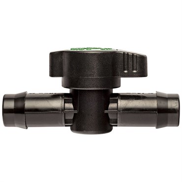 NET 17mm Insert Barb Inline Shut Off Valve