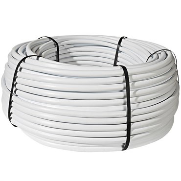 NET 17mm Bright White PE Tubing 0.56in ID 0.66in OD 250ft/Roll
