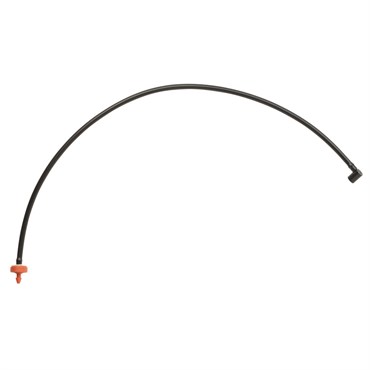 Netafim 48in Dripper Assembly w/ Flex PE Tubing for 6.6gph Grey PC Spray Stake (01PSDS-GY1-B or 01PSDS-GY2-B) 25/BG