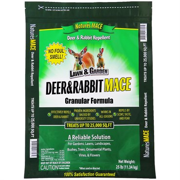 Nature's Mace 25# Deer & Rabbit Repellent Granules