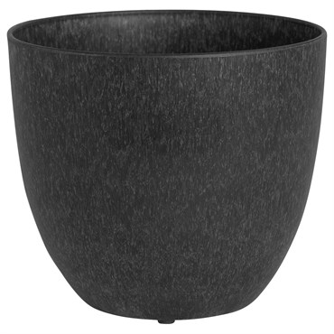 ArtLumin 9" Bola Round Planter Onyx