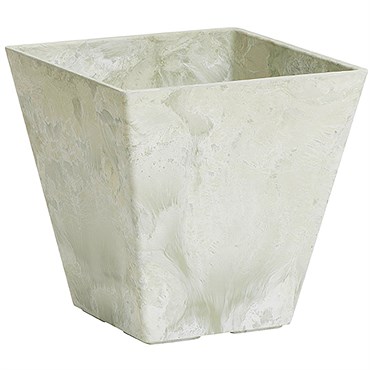 StoneArt Ella 8" Square Planter Mint