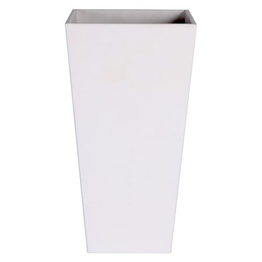 StoneArt Ella 13.5" Tall Planter White