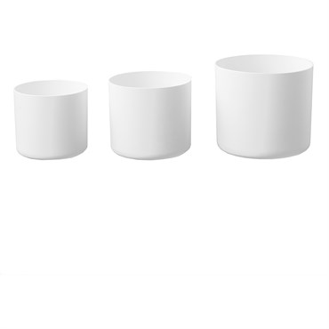 ArtStone 4 Sets Lena Round White Nested Assorted Sizes