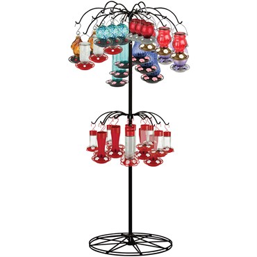 Natures Way 86pc Hummingbird Feeders w/ Umbrella Stand Display