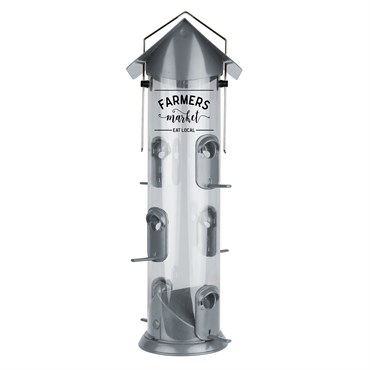 Natures Way 2.8qt Deluxe Easy Clean Metal Feeder Farmhouse
