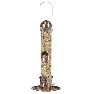 Perky Pet 2 In 1 Copper  Feeder