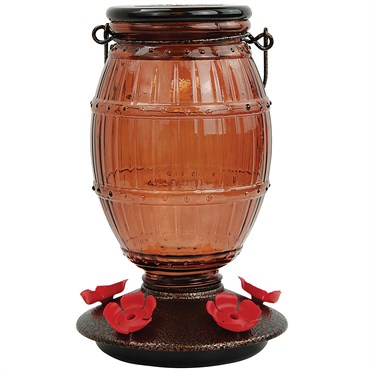 Perky Pet 36oz Glass Top Fill Hummingbird Feeder Prohibition