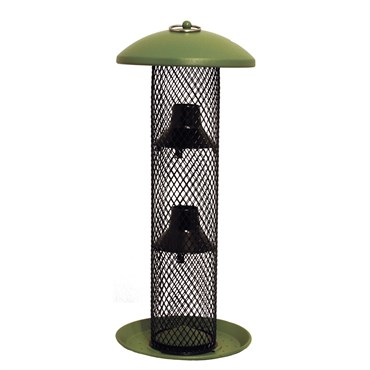 Perky Pet Green Sunflower Tube Feeder