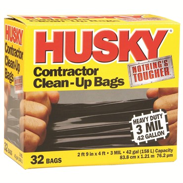 Husky 42GAL Contractor Bag 32CT
