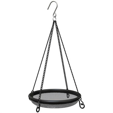 New Age Hanging & Ground Tubular Mesh Platform Seed & Fruit Feeder