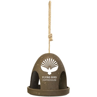 Ultimate Renewable Recycled Coffee Husk Coffee Bean Fly-thru Feeder