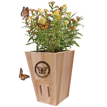 Woodlink Butterfly Shelter with Wood Planter
