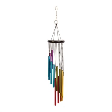Panacea 25" 14 Tube Chimes Rainbow