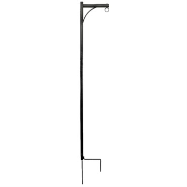 Panacea 84" New Age Heavy Duty Single Shep Hook Black