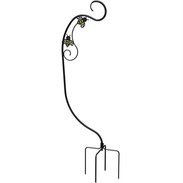 Panacea 40" Bee- Conscious Yard Stake Basket Hanger