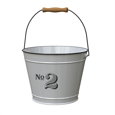 Panacea 10" #2 Milkhouse Planter Bucket White