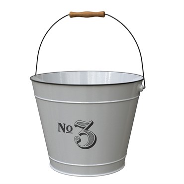 Panacea 14" #3 Milkhouse Planter Bucket White