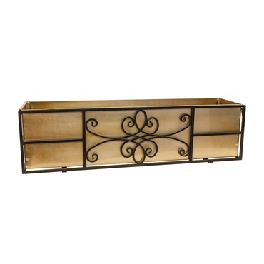 Panacea 30" Quatrefoil Window Box