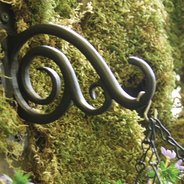 Panacea 6" Bracket Scrolls Antique Bronze