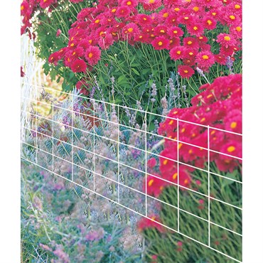 Panacea 14x25 Flat Top Fence White