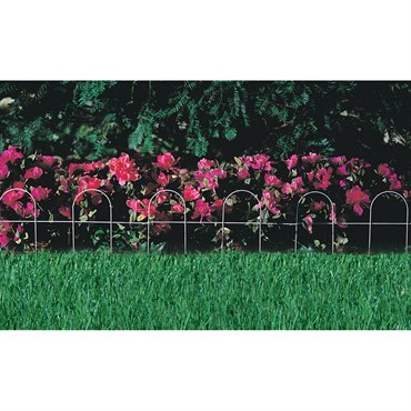 Panacea 10"x10' White Arch Folding Fence