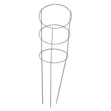 Panacea 54" Blue Tomato Cage 4 Leg 4 Ring