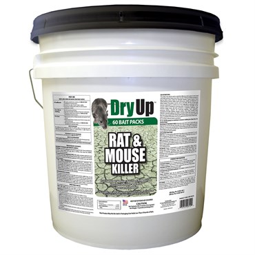 Harris 16ct 4oz Dry-Up Rat & Mouse Killer Bait