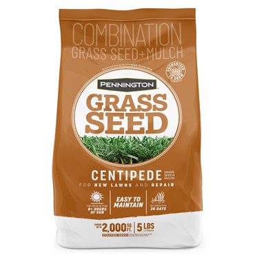 Penn 5# Centipede Seed w/Mulch