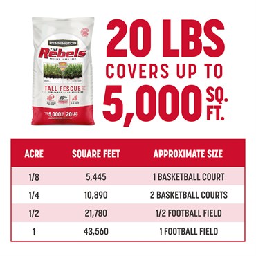 Penn 20# The Rebels Tall Fescue Blend Pc - Image 10