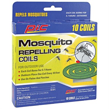 Pic 10pk Mosquito Repellent Coils