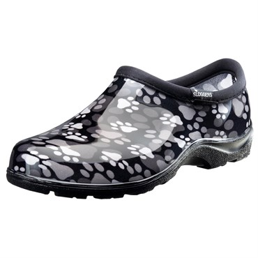 Sloggers Womens Shoe Paw Black & White Size 6